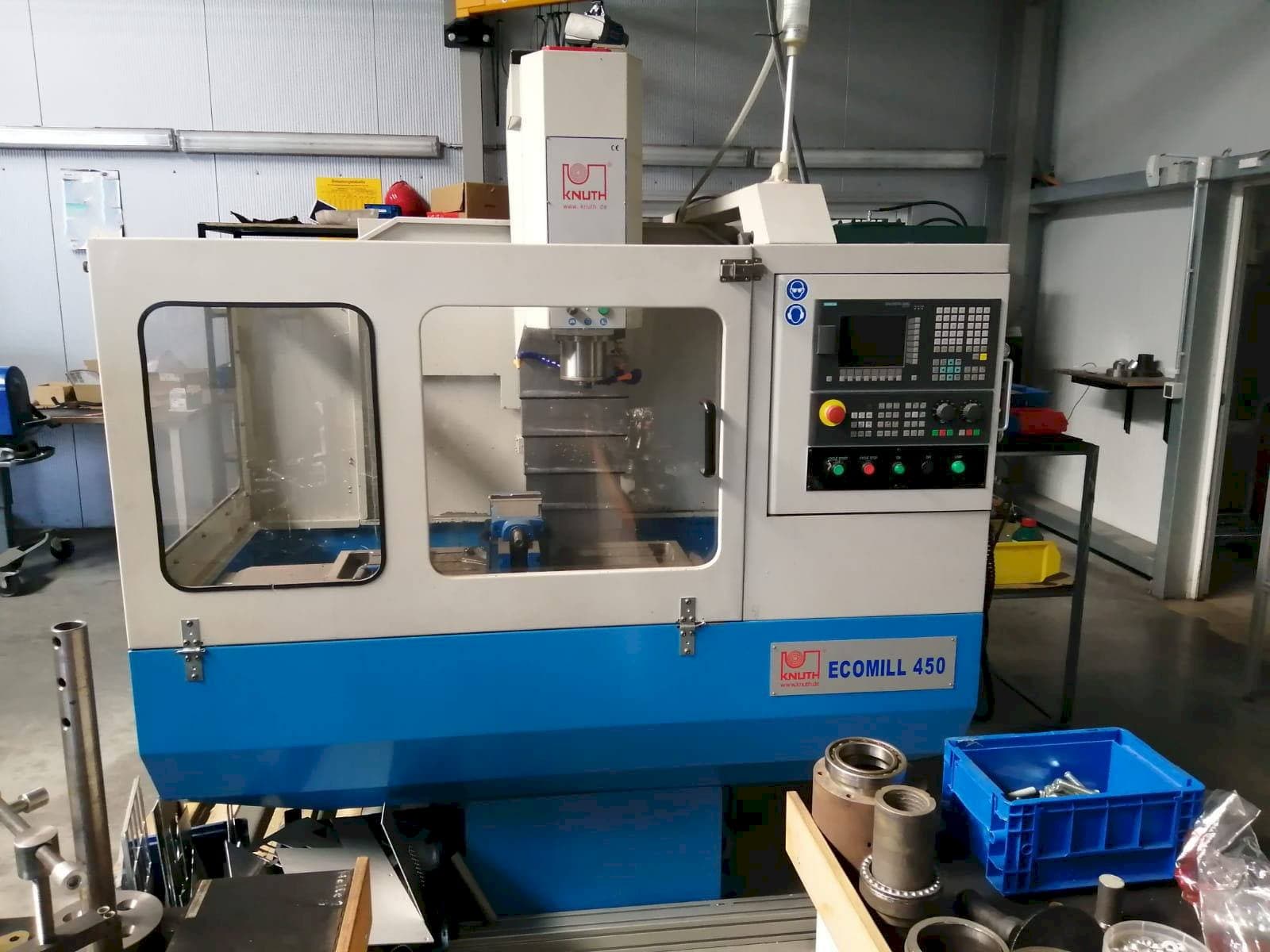 Frontansicht der KNUTH ECOMILL 450  Maschine