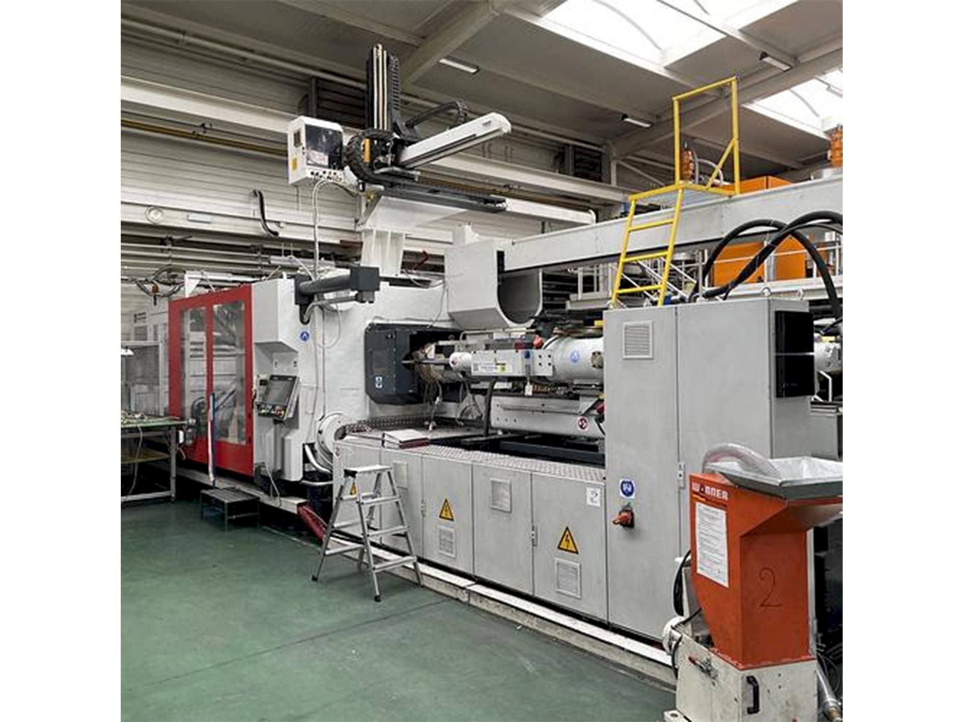 Frontansicht der Ferromatik Maxima MM 1000-4880  Maschine