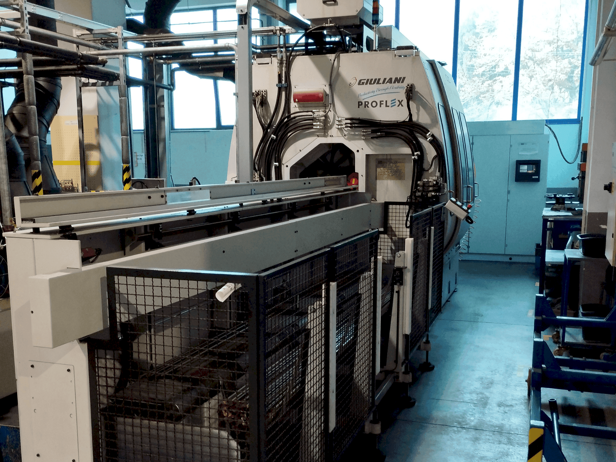 Frontansicht der GINDUMAC Proflex 5/7  Maschine