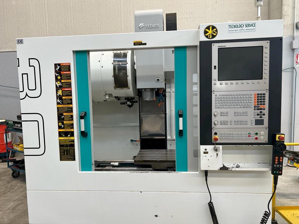 Frontansicht der Feeler VMP-30A  Maschine