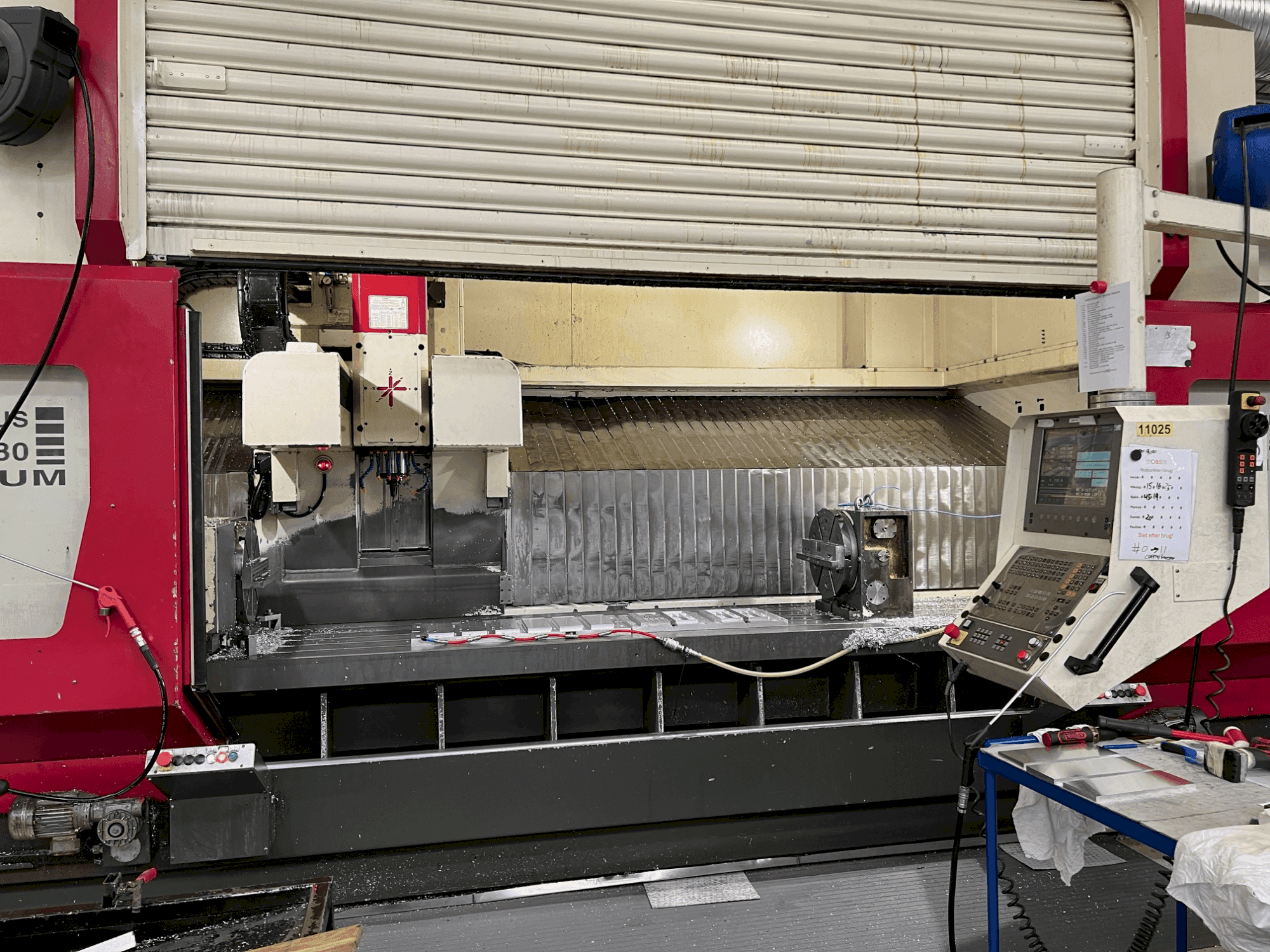 Frontansicht der HEDELIUS CB80M-3200  Maschine