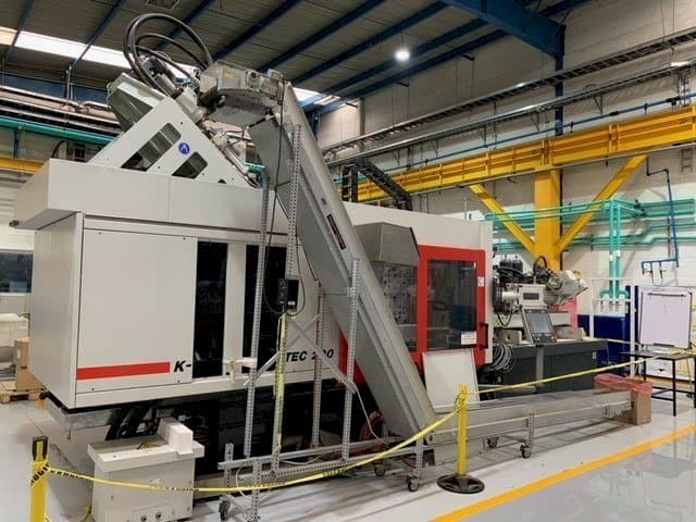 Frontansicht der Ferromatik K-TEC 200-1000/2F  Maschine