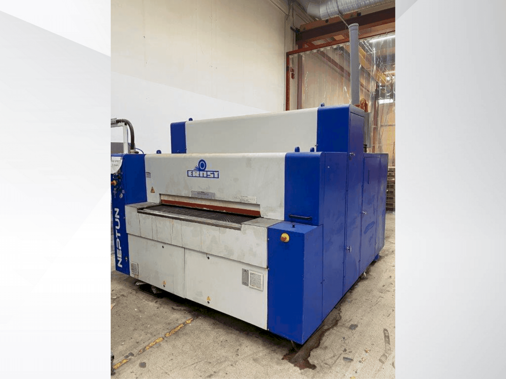 Frontansicht der ERNST Neptun EKB  Maschine