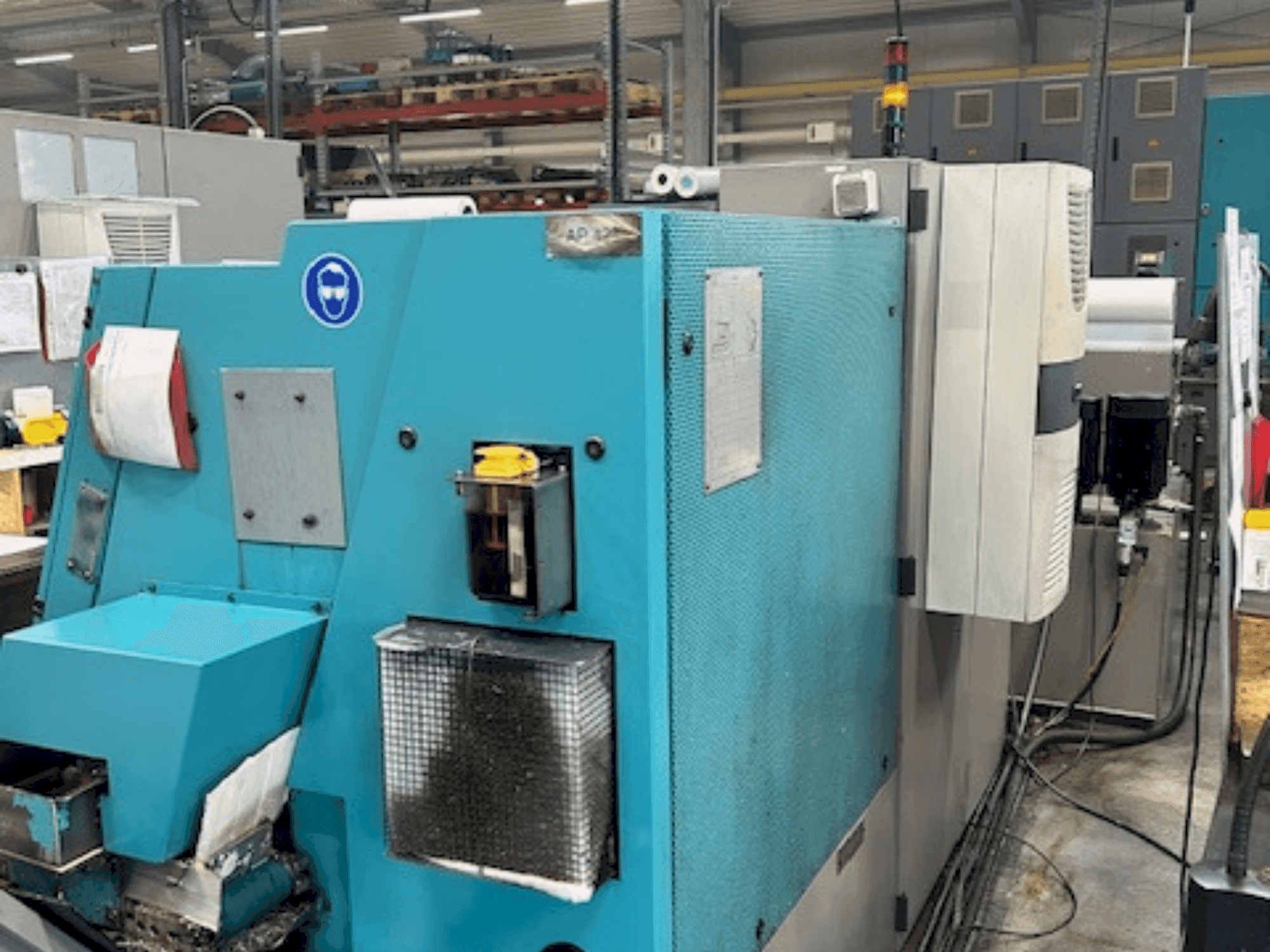 Frontansicht der Index C100  Maschine