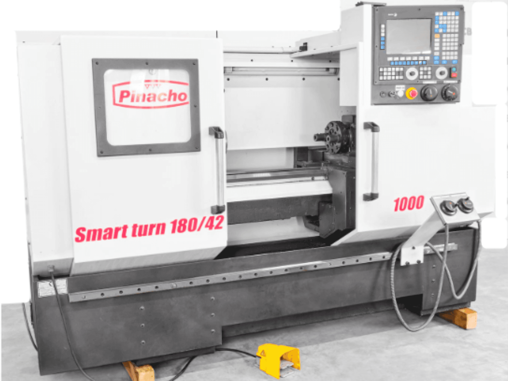 Frontansicht der Pinacho Smart Turn 180/42 1000  Maschine
