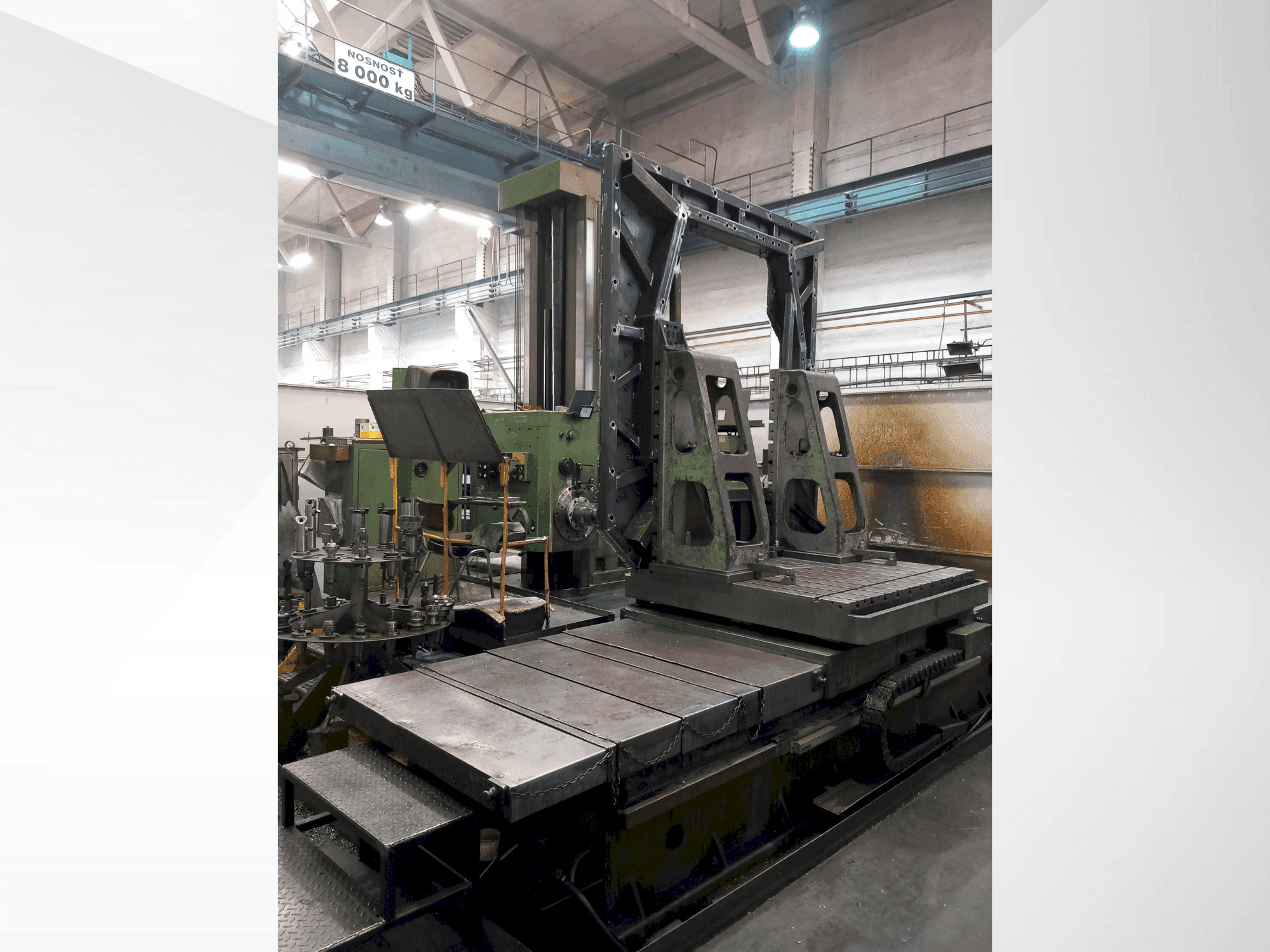 Frontansicht der TOS TOS WHN 13.4A  Maschine