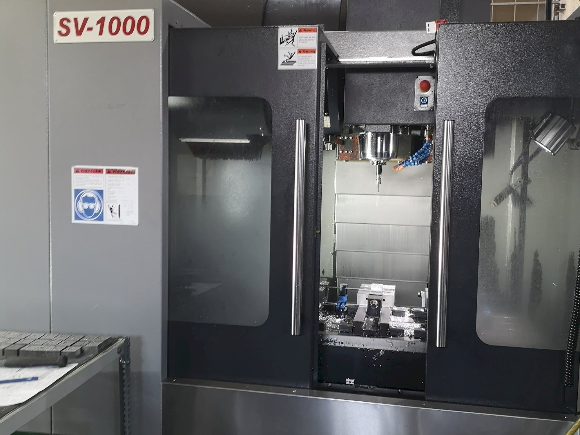 Frontansicht der NCT KAFO SV-1000  Maschine