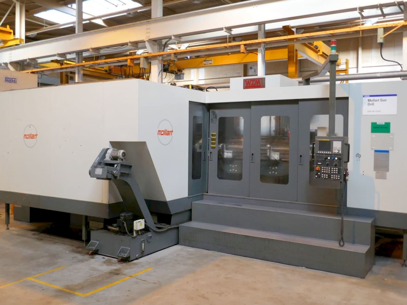 Frontansicht der MOLLART MATRIX DHD1510-18S  Maschine