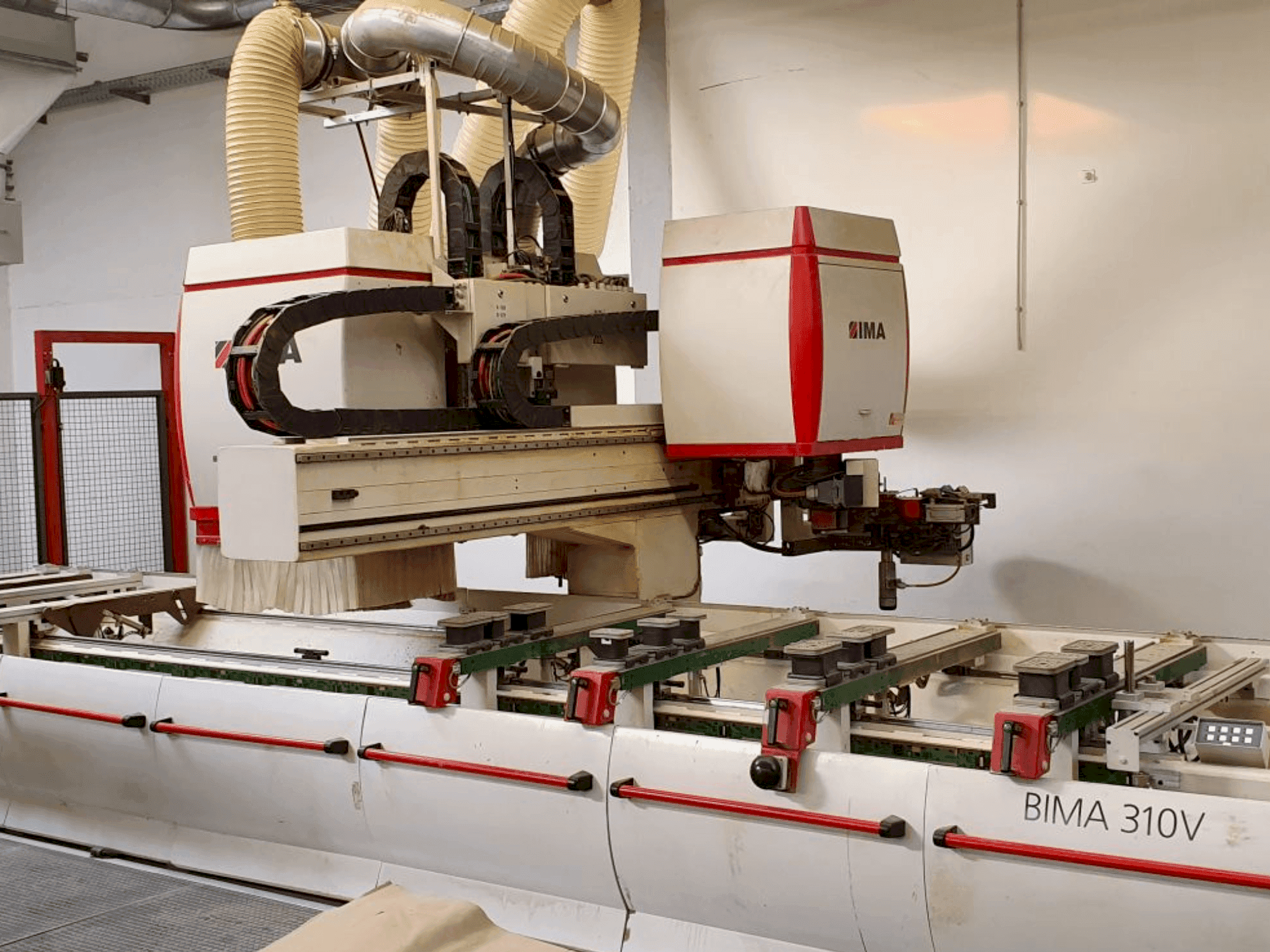 Frontansicht der IMA BIMA 310V 120/600  Maschine