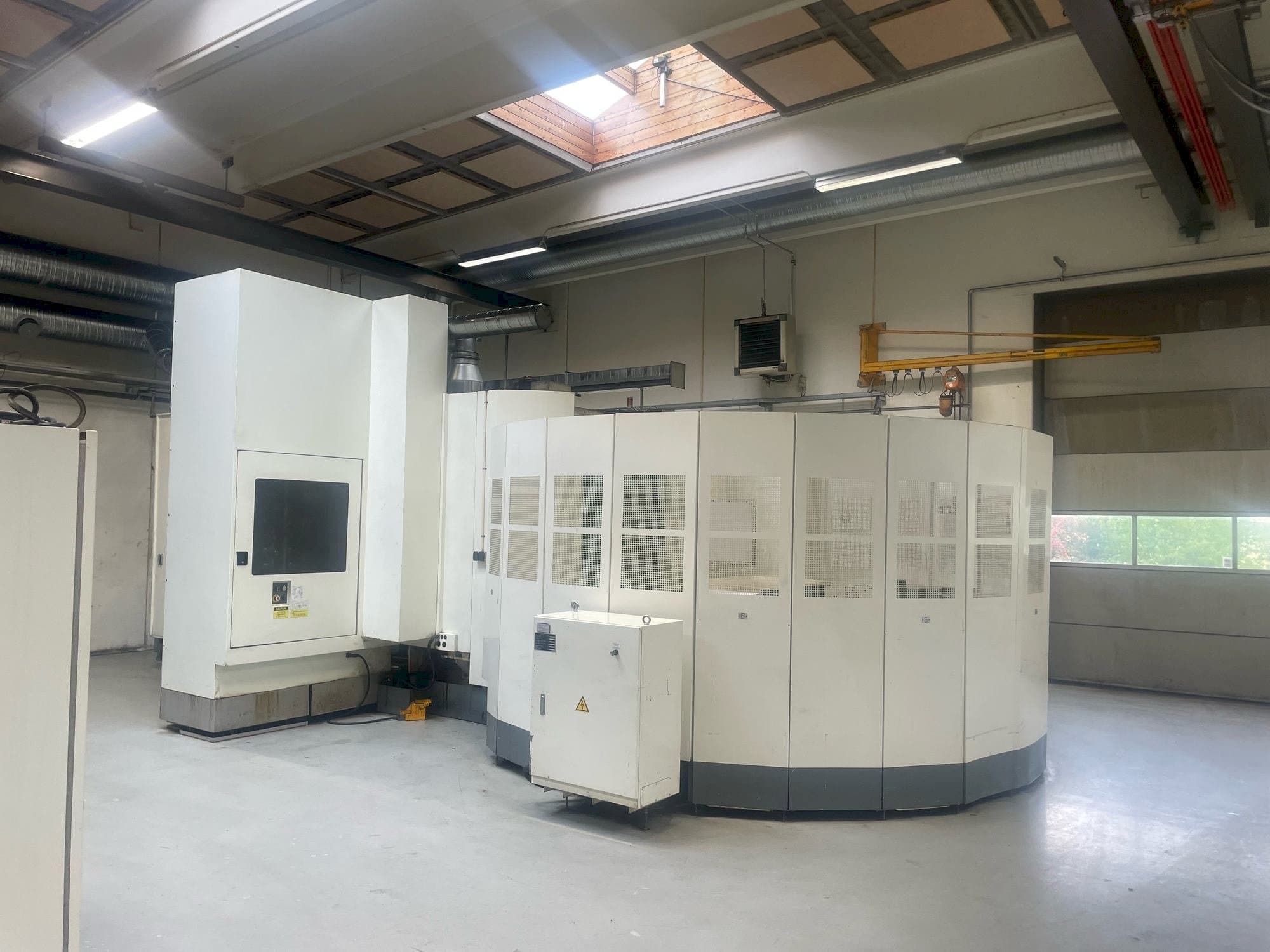 Frontansicht der Kitamura HX500i  Maschine