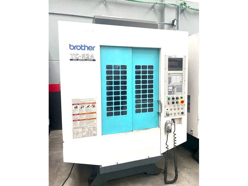 Frontansicht der Brother TC-S2A  Maschine