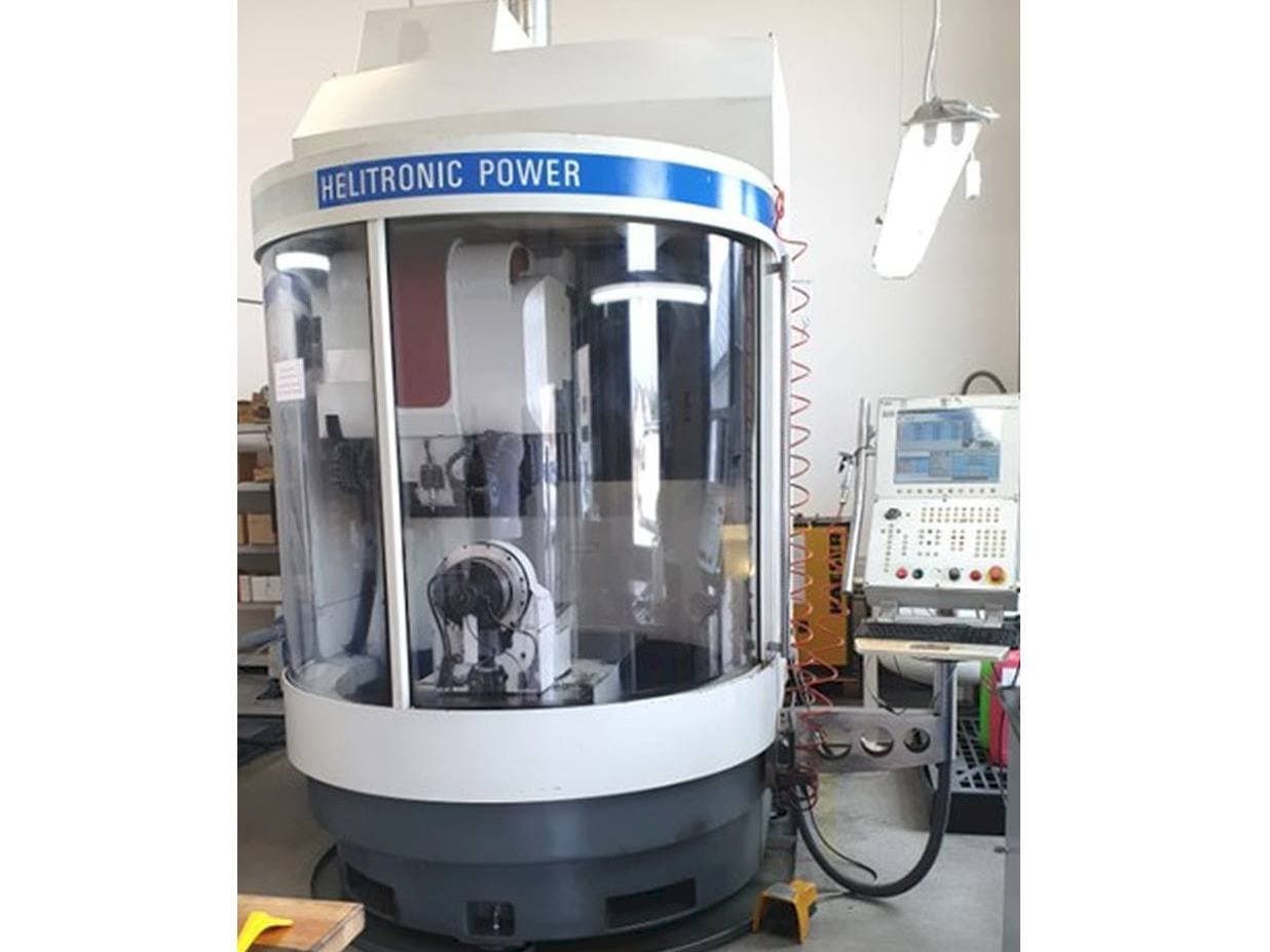 Frontansicht der Walter Helitronic Power  Maschine