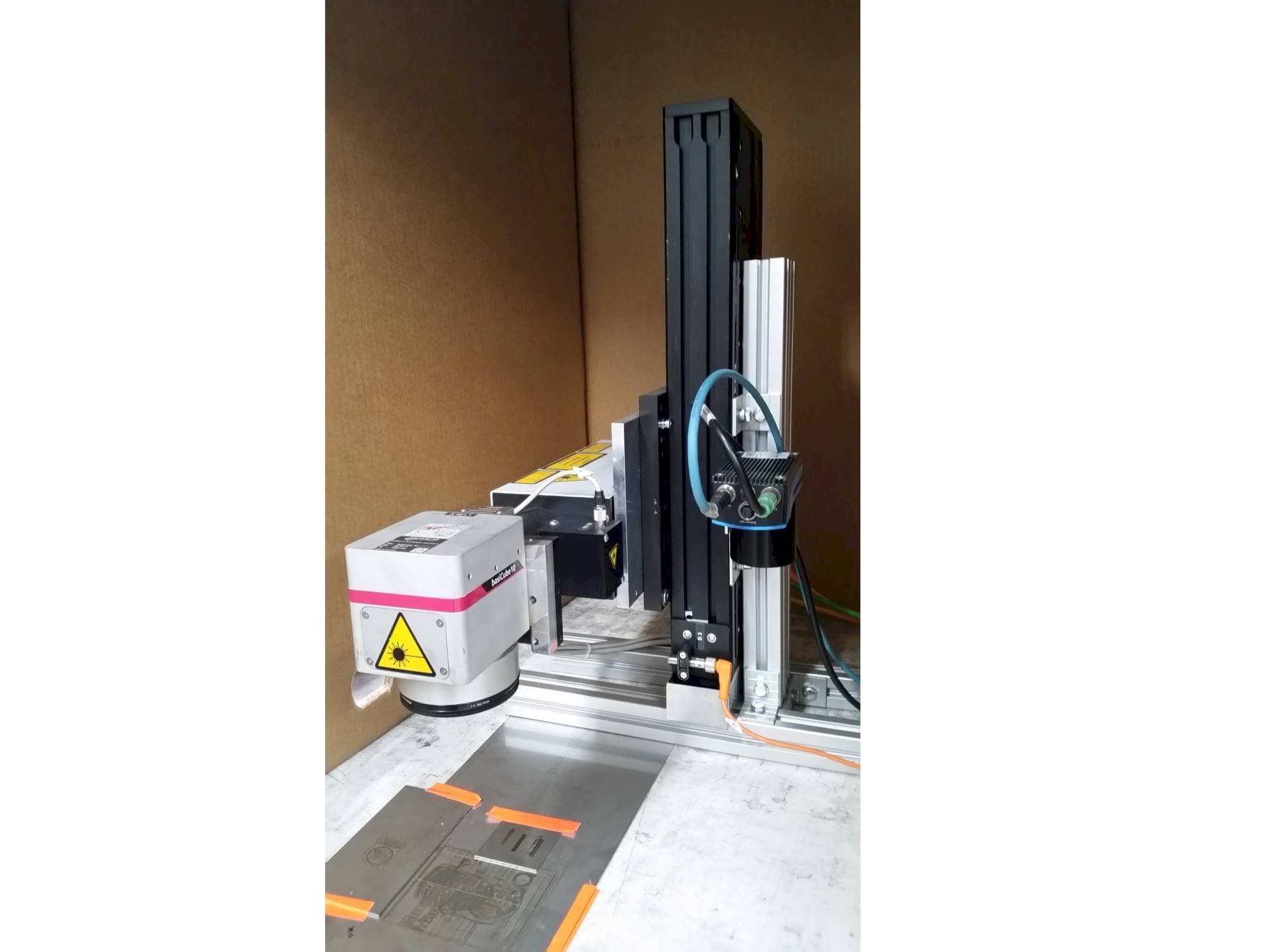 Frontansicht der Baublys IF 20 IP  Maschine