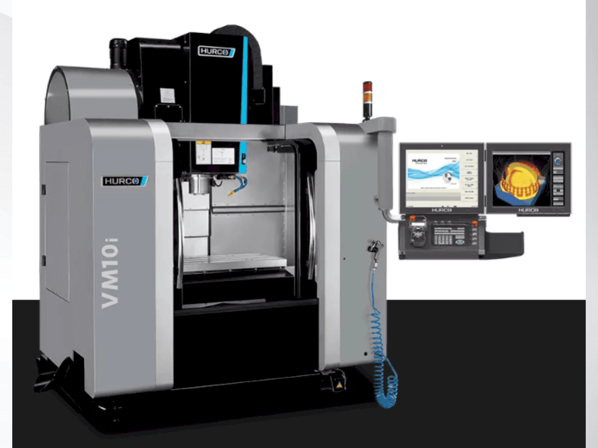 Frontansicht der Hurco VM 10 i Plus  Maschine