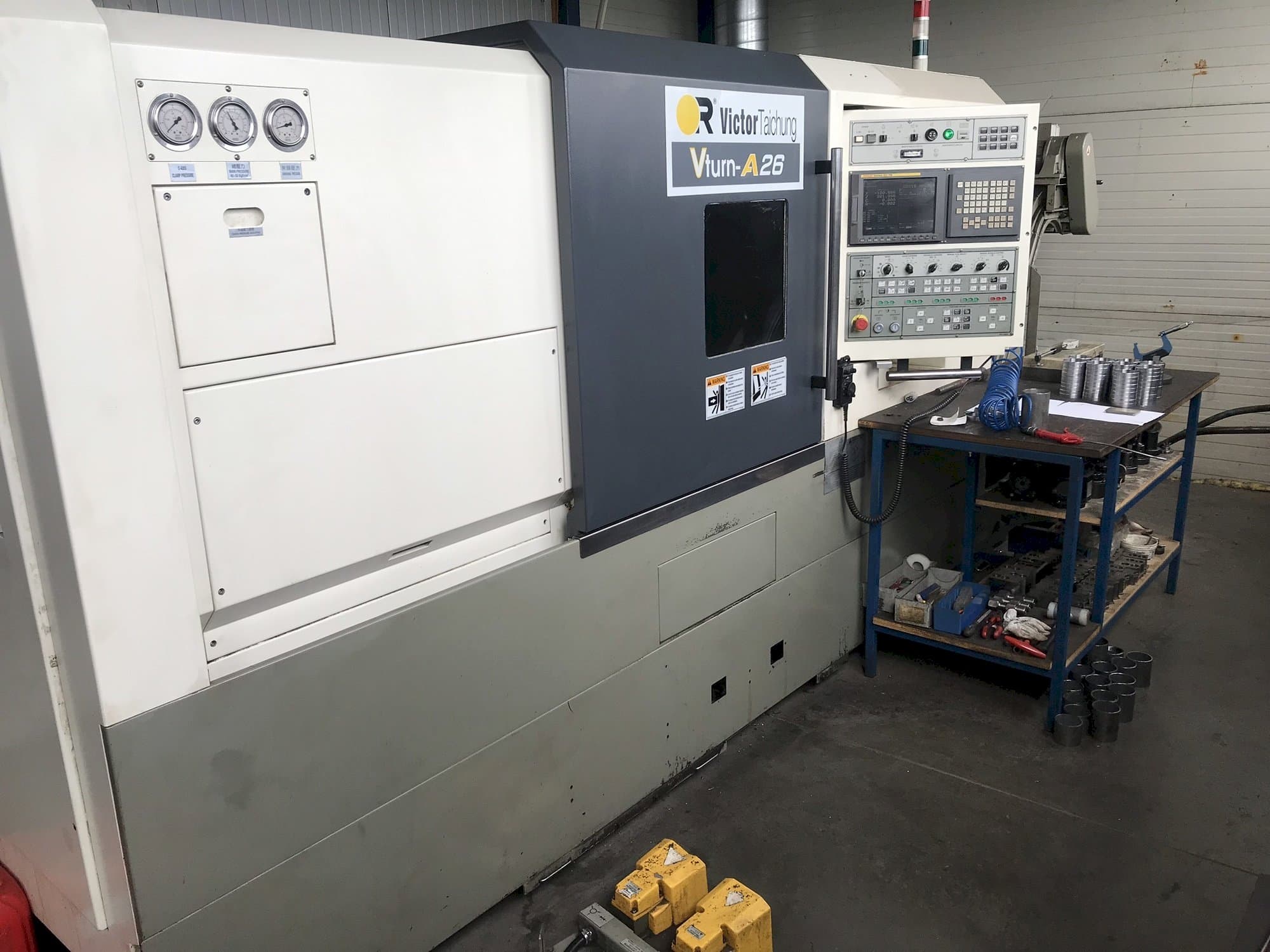 Frontansicht der Victor Vturn-A26  Maschine