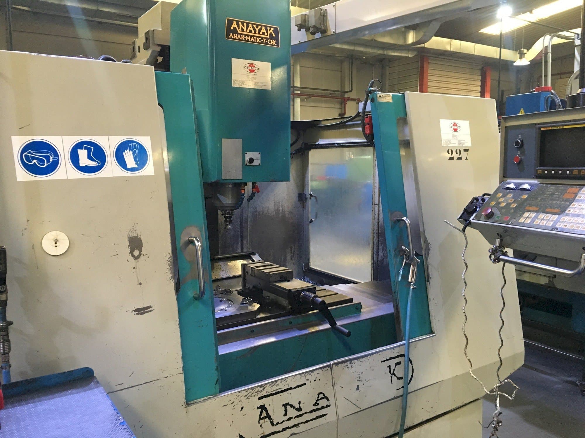 Frontansicht der ANAYAK ANAKMATIC-7  Maschine