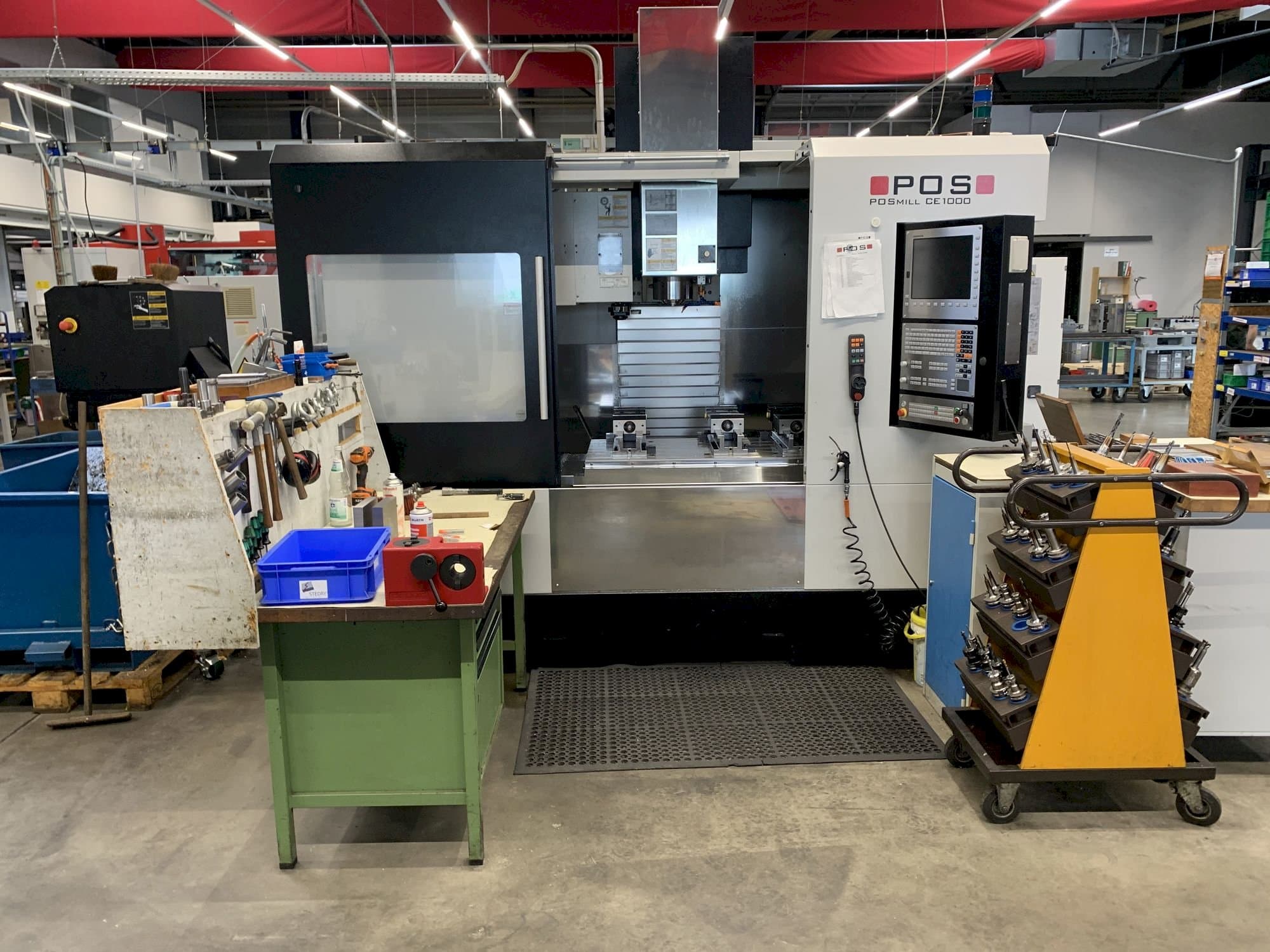 Frontansicht der POSmill CE 1000  Maschine