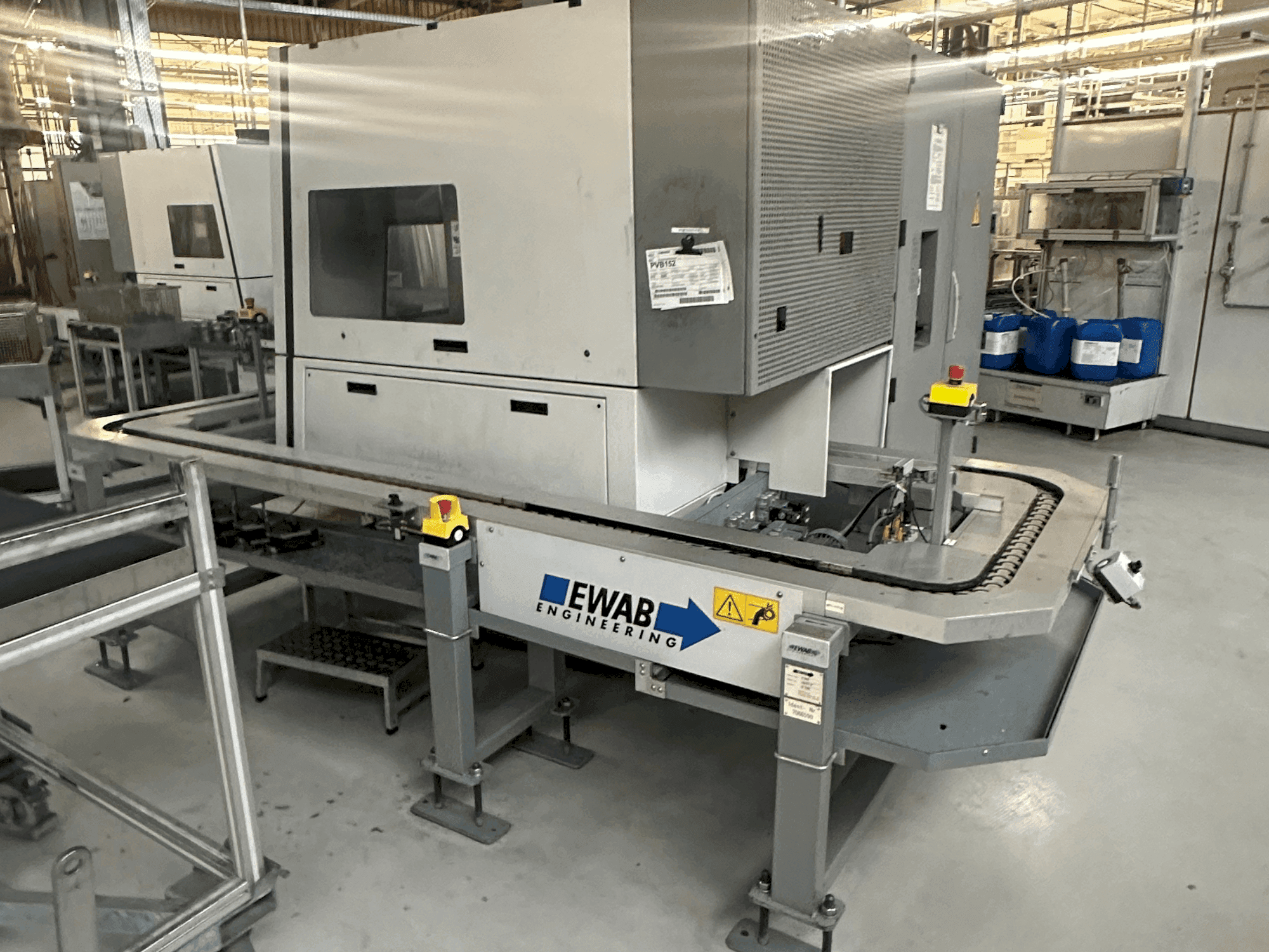 Frontansicht der DMG Gildemeister CTV 250  Maschine