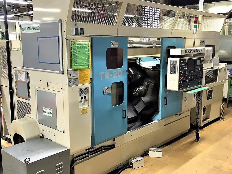 Linke Ansicht der NAKAMURA-TOME TW-20 Maschine