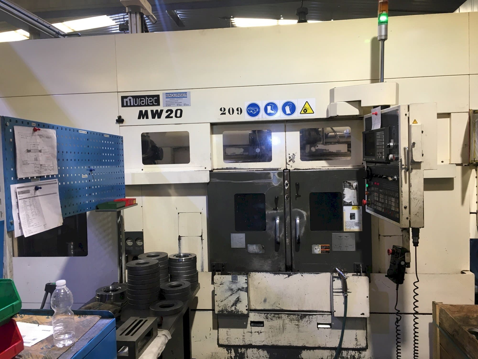 Frontansicht der Muratec MW20  Maschine