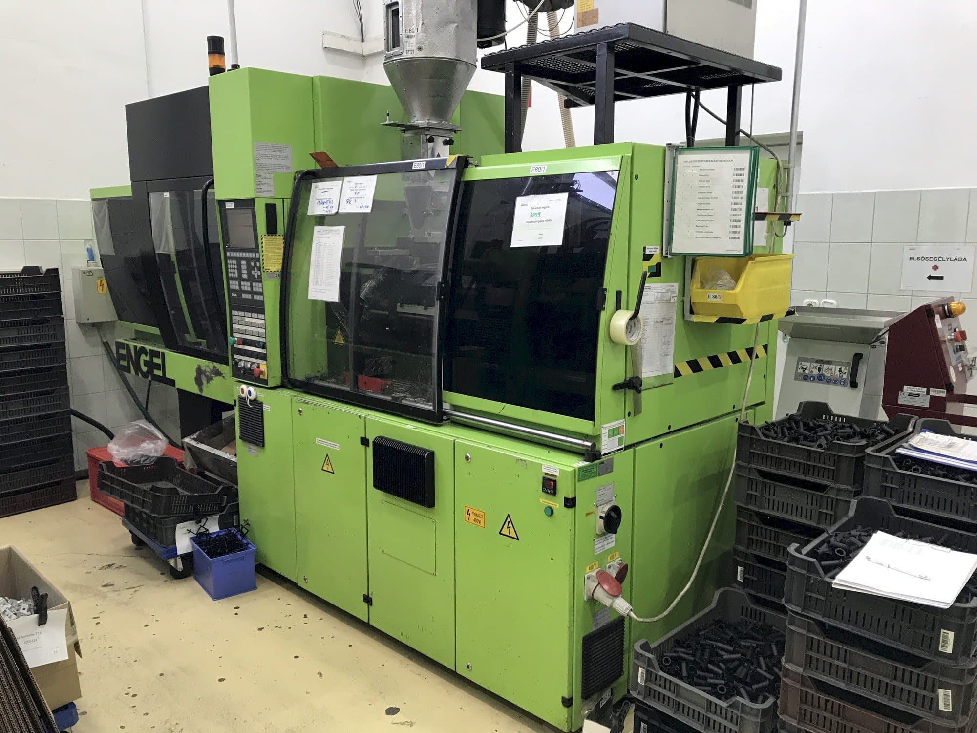 Frontansicht der ENGEL VC 200/60 Tech  Maschine