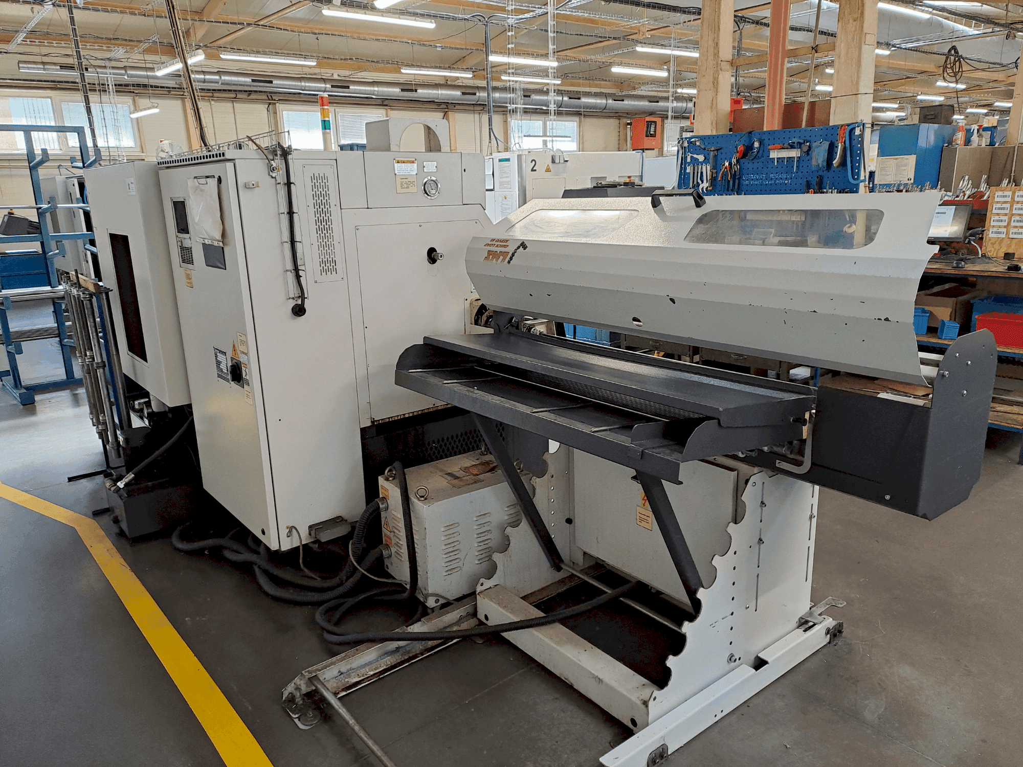 Frontansicht der Goodway GLS 200 M  Maschine