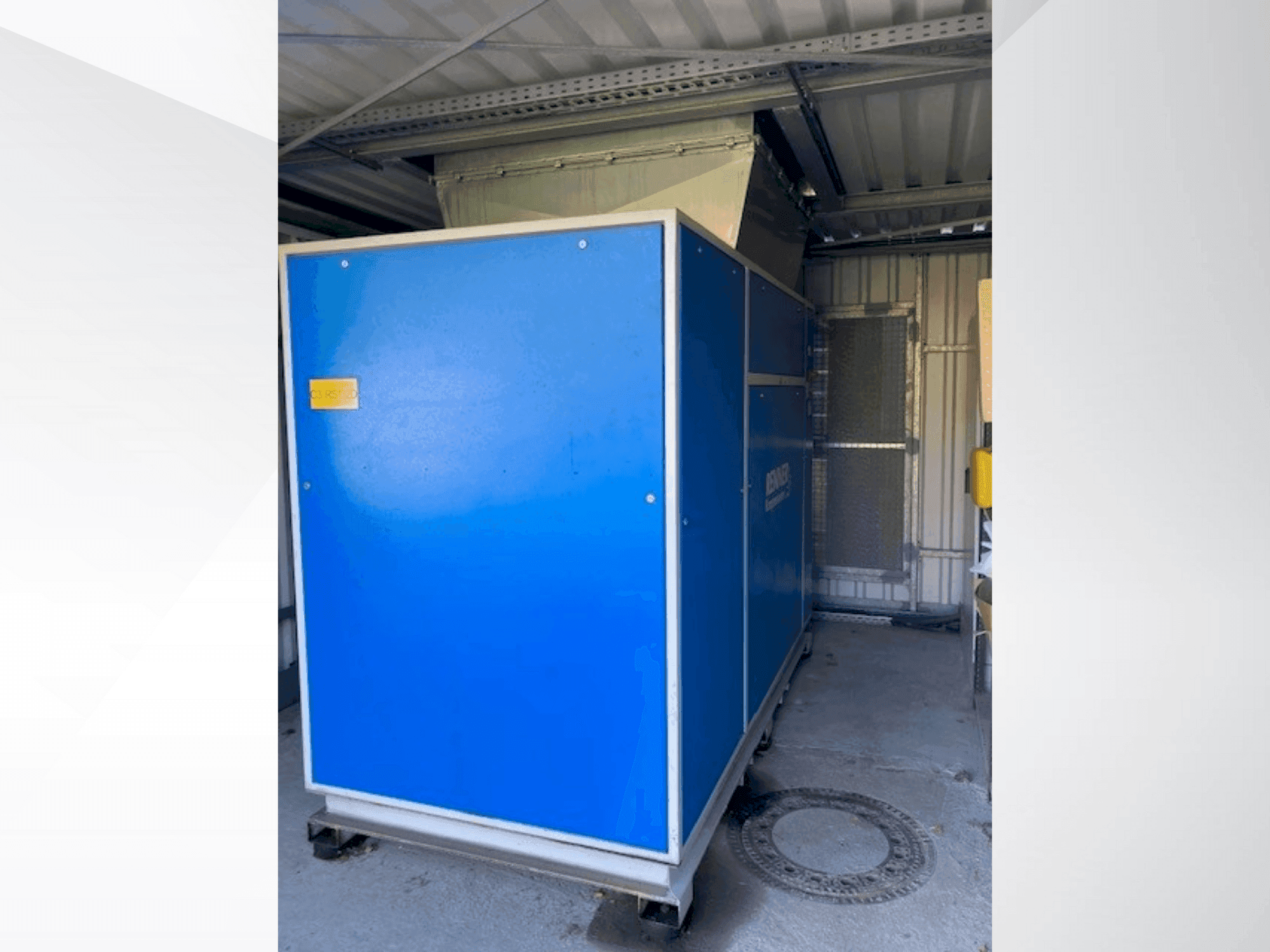 Frontansicht der RENNER RS132D  Maschine