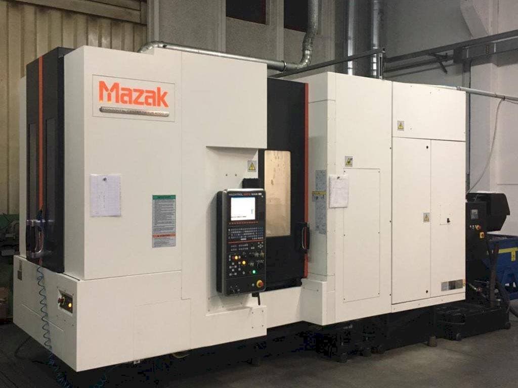 Frontansicht der Mazak HC Nexus 4000 MK II  Maschine
