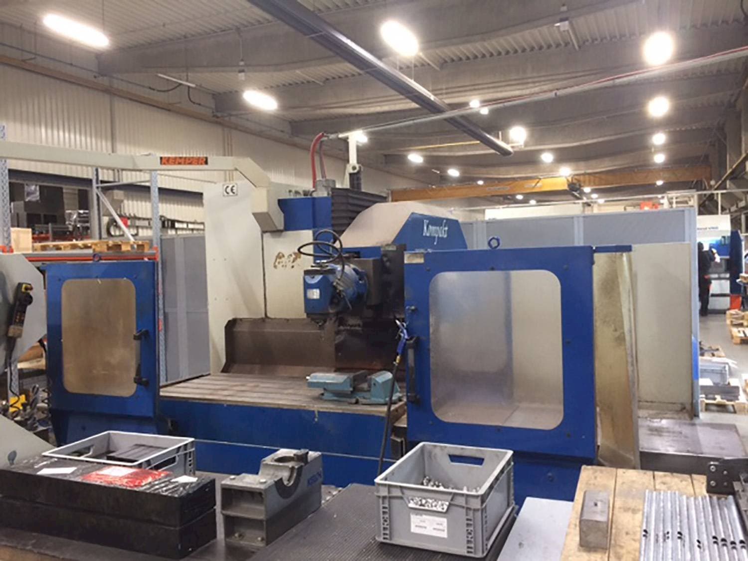 Frontansicht der MTE Kompakt  Maschine