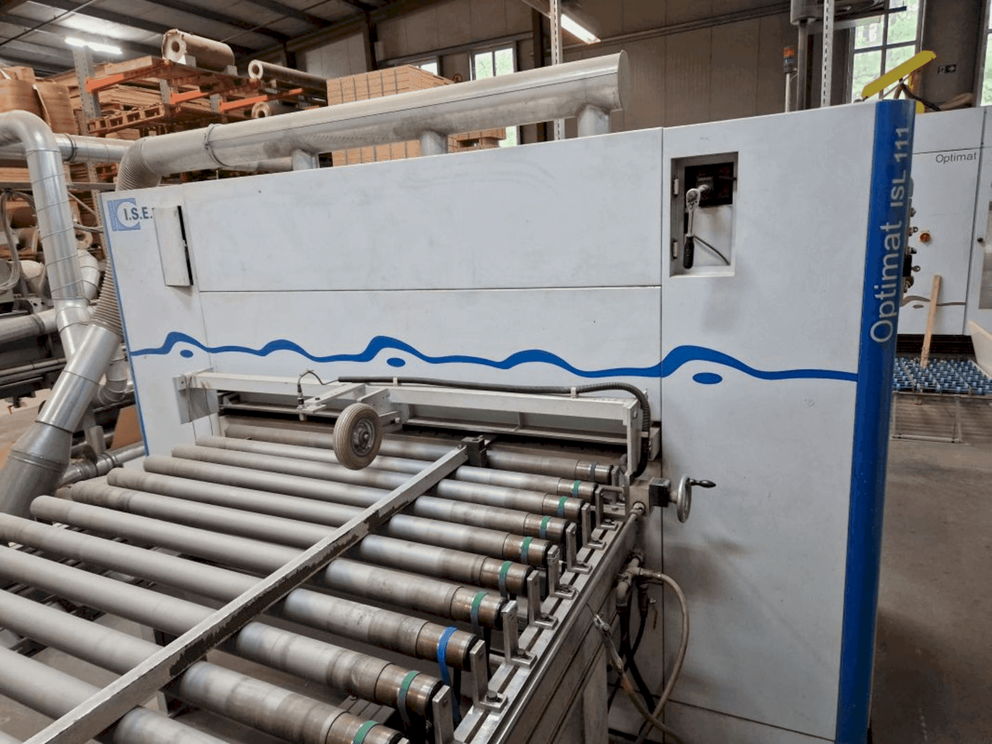 Frontansicht der BÜRKLE FFAII 1300  Maschine