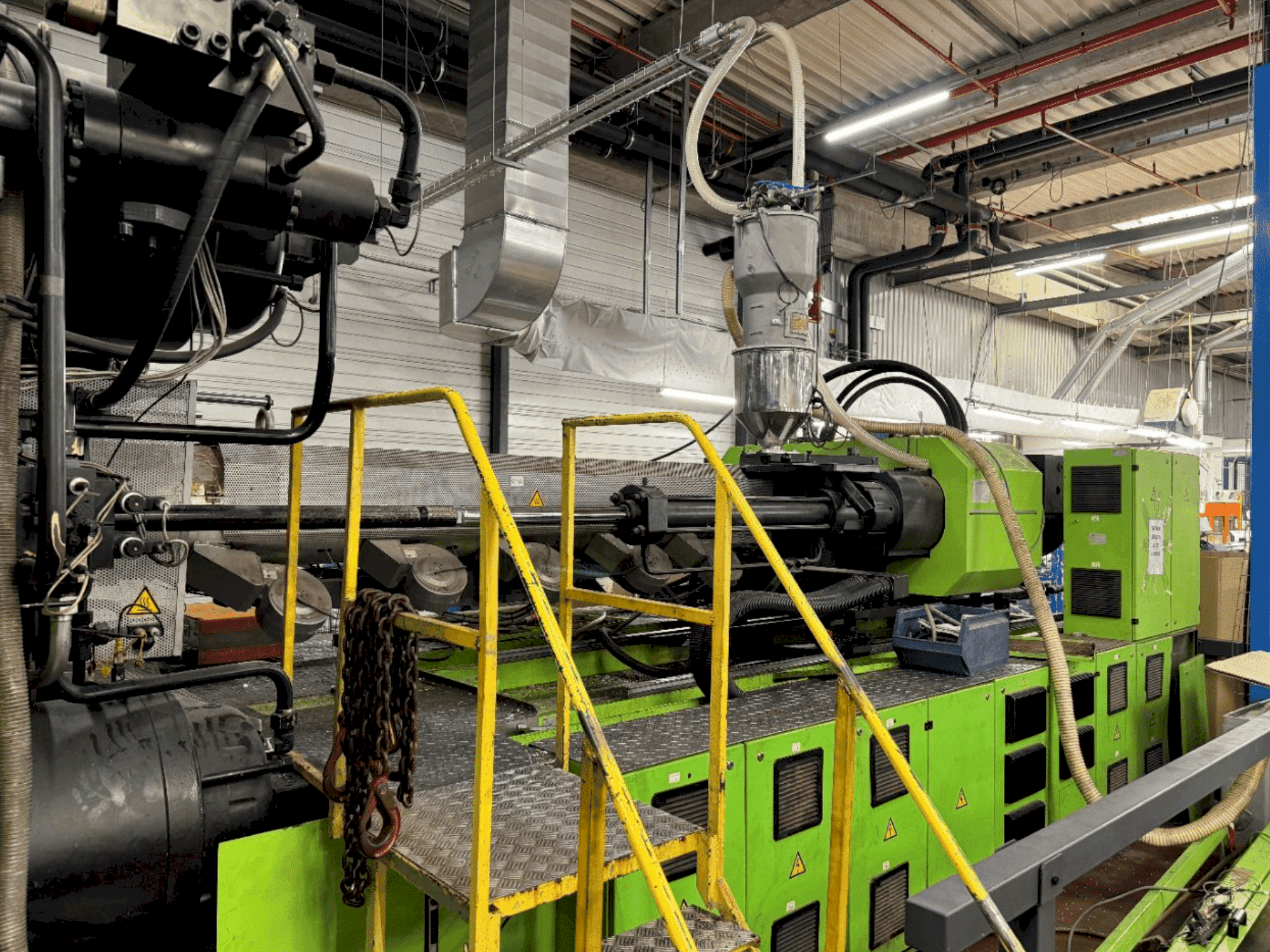 Frontansicht der Engel ES 16050/1100DUO  Maschine