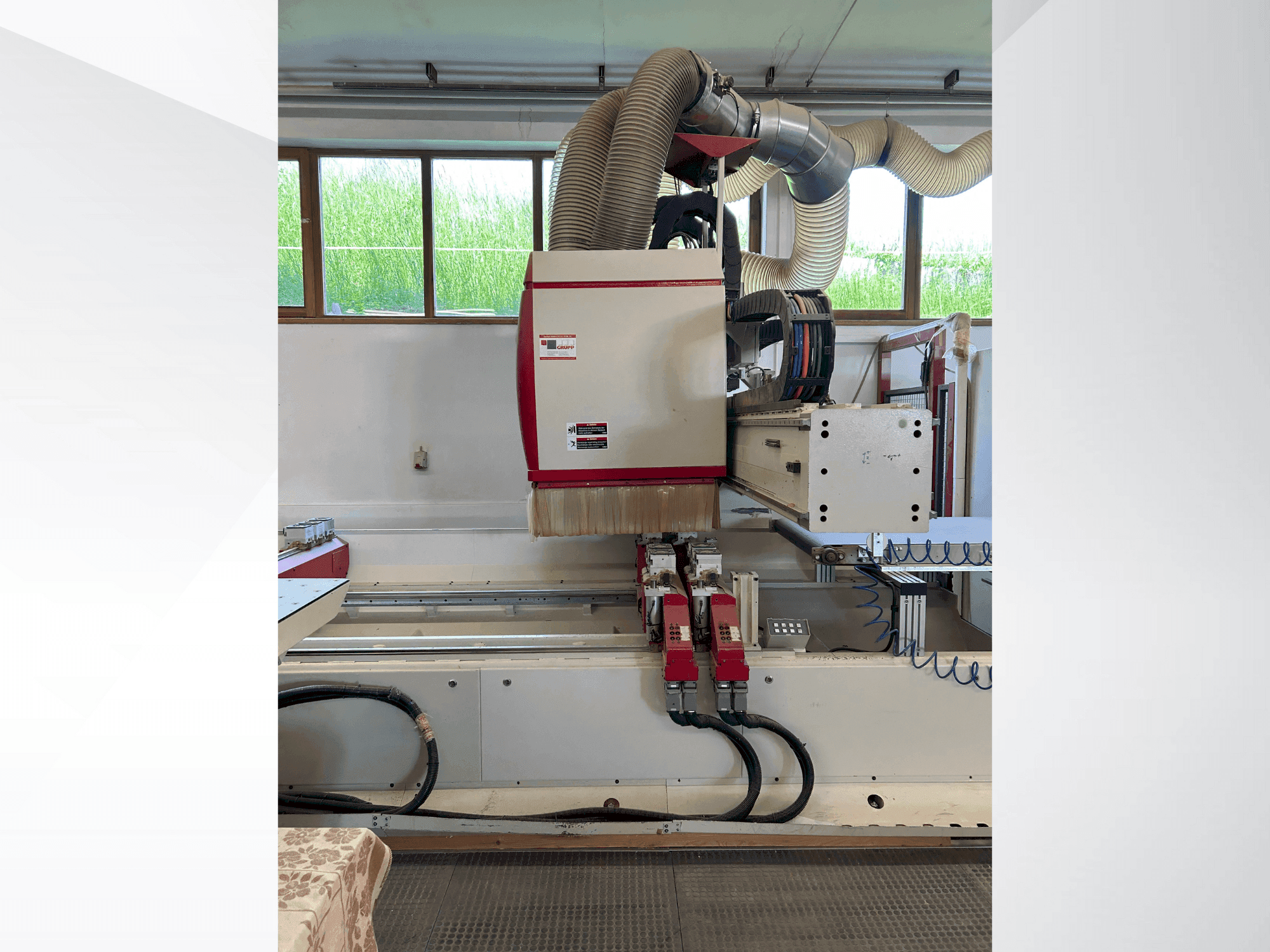 Frontansicht der IMA BIMA CUT 120/240  Maschine