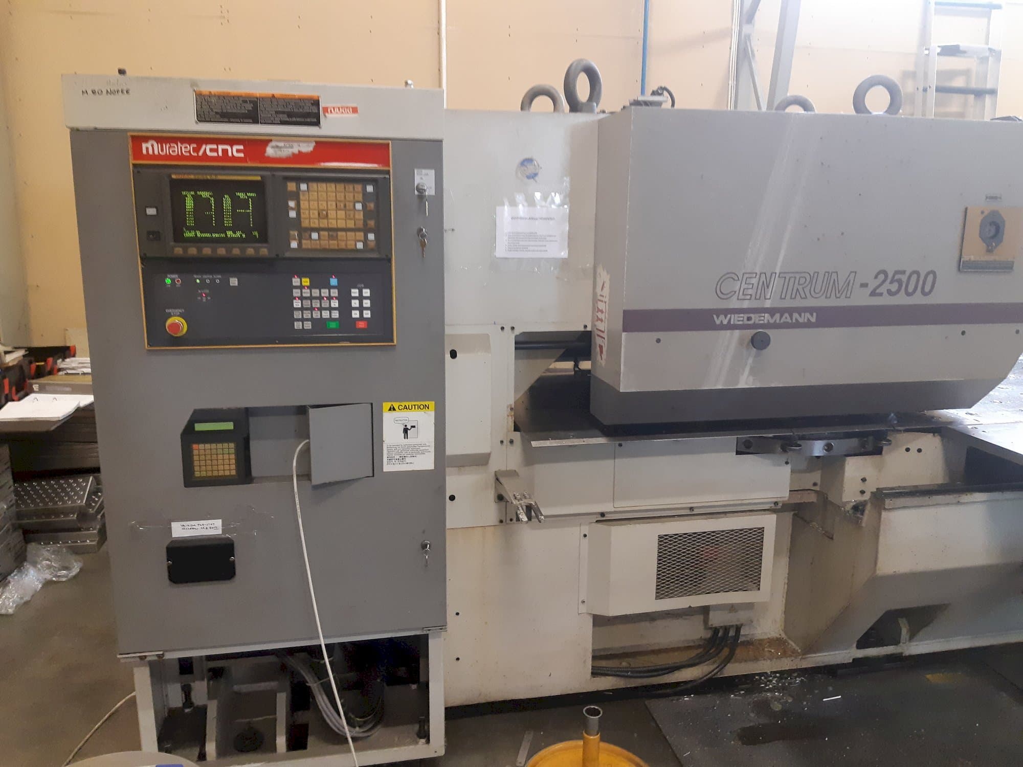 Frontansicht der Murata Wiedemann C-2500  Maschine