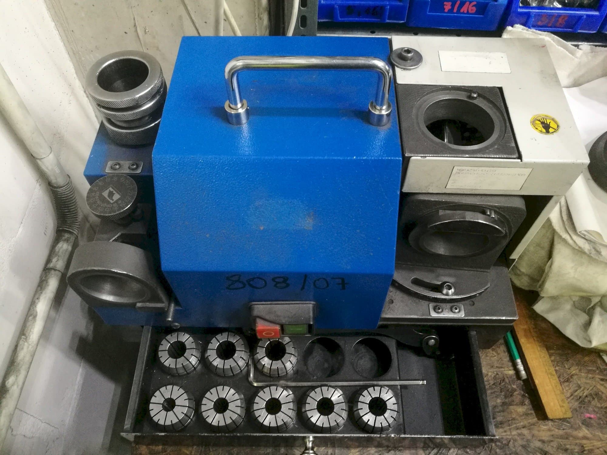 Frontansicht der PAX 30  Maschine