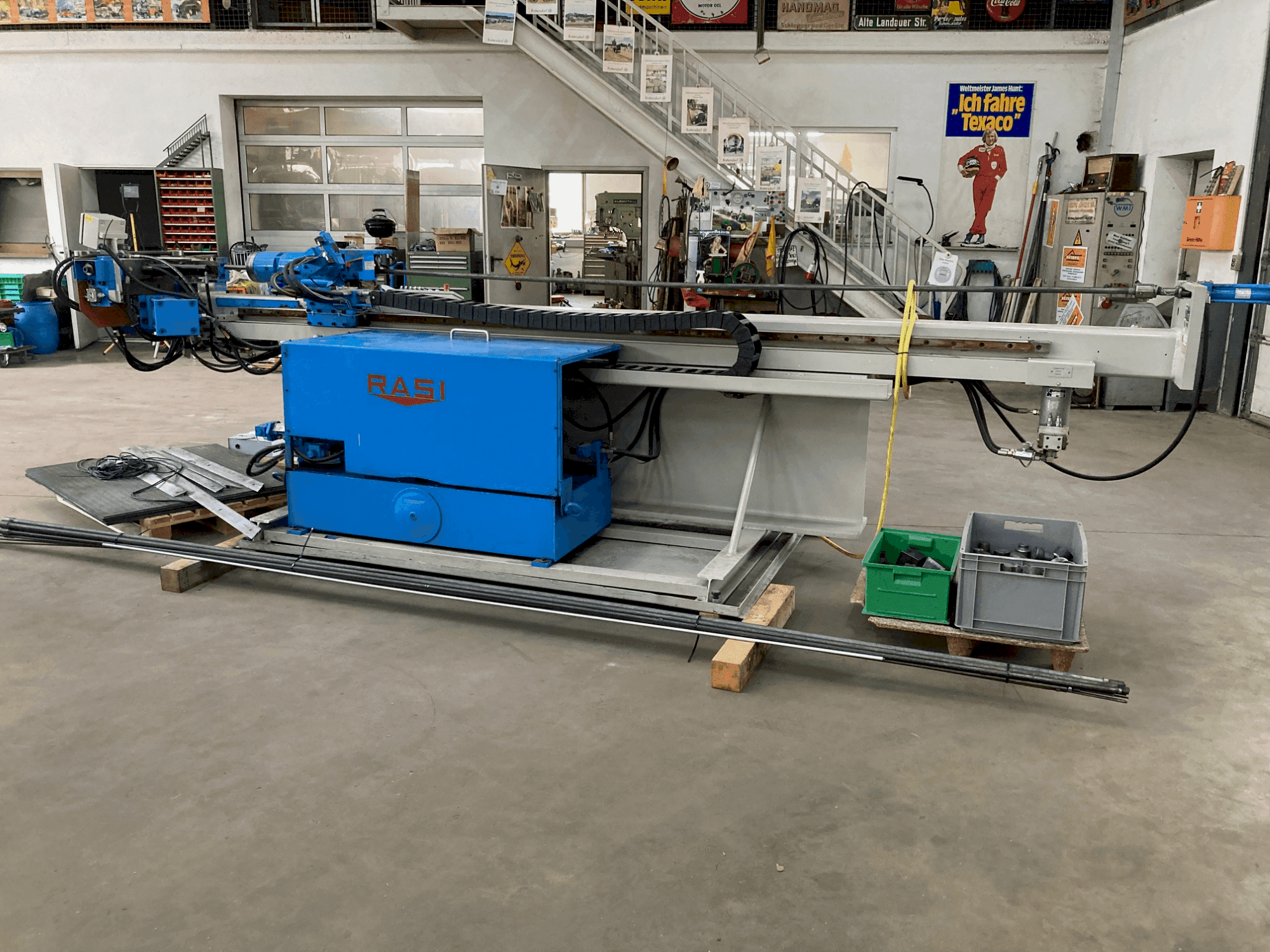 Frontansicht der Rasi S80.2 V3  Maschine