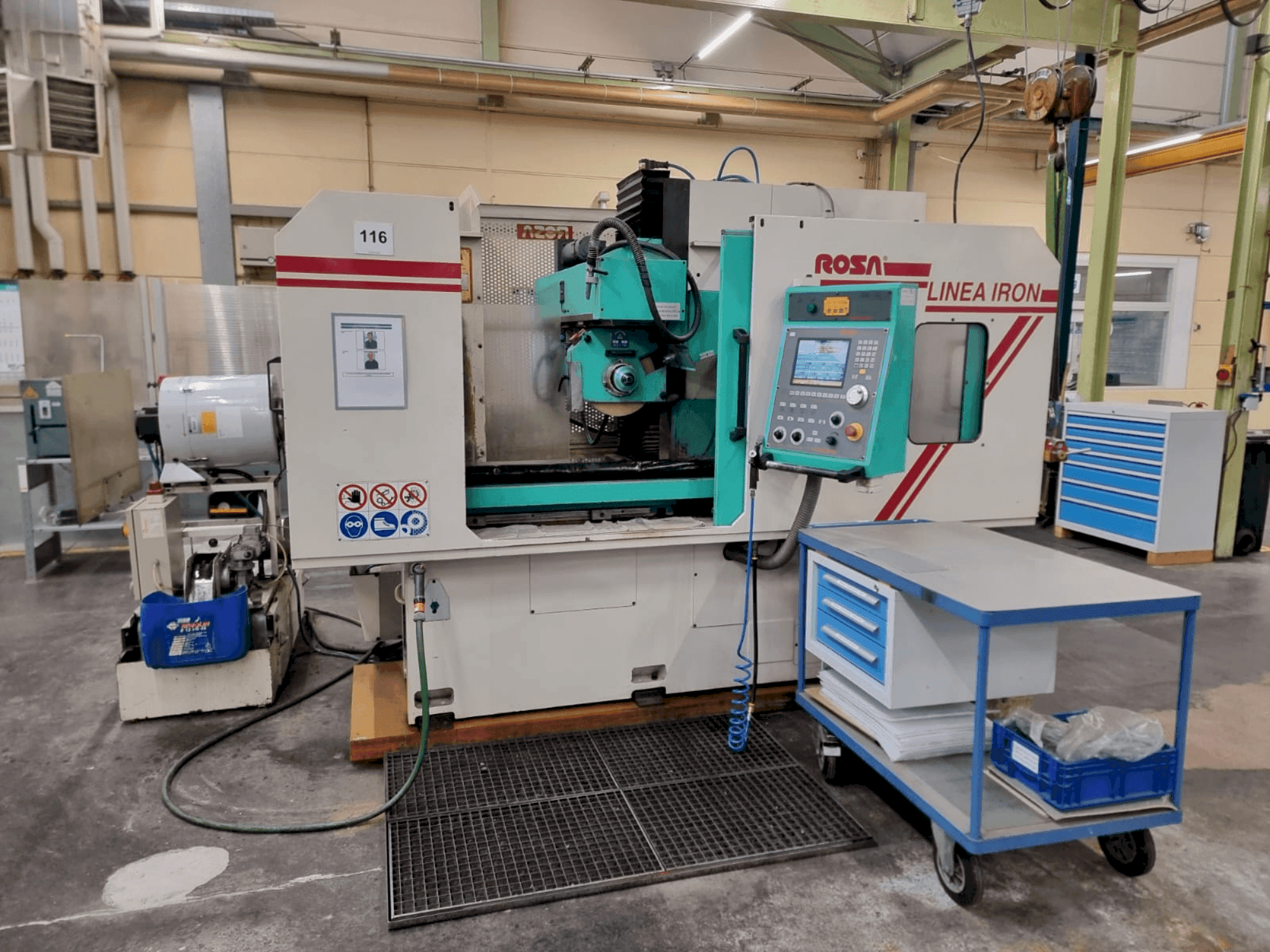 Frontansicht der ROSA ERMANDO IRON 08.6  Maschine