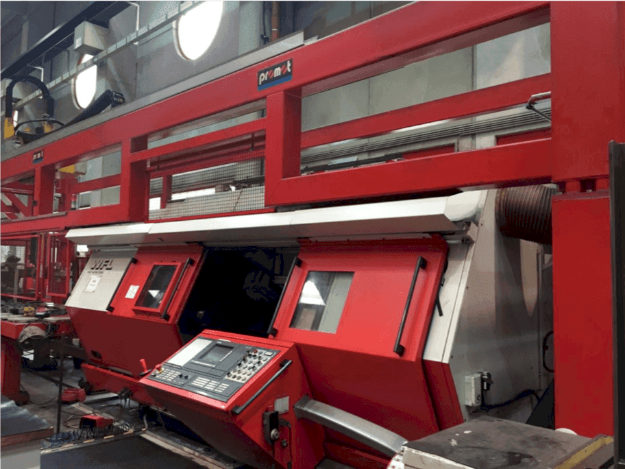 Frontansicht der WFL  M50  Maschine