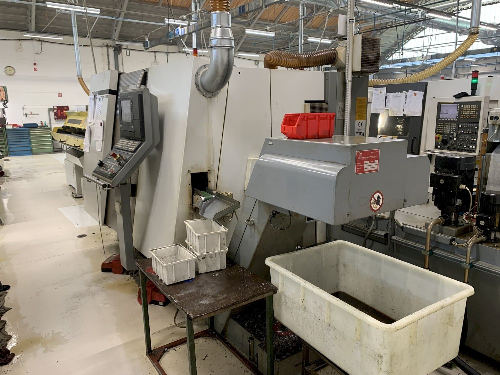 Frontansicht der Gildemeister Twin 32  Maschine