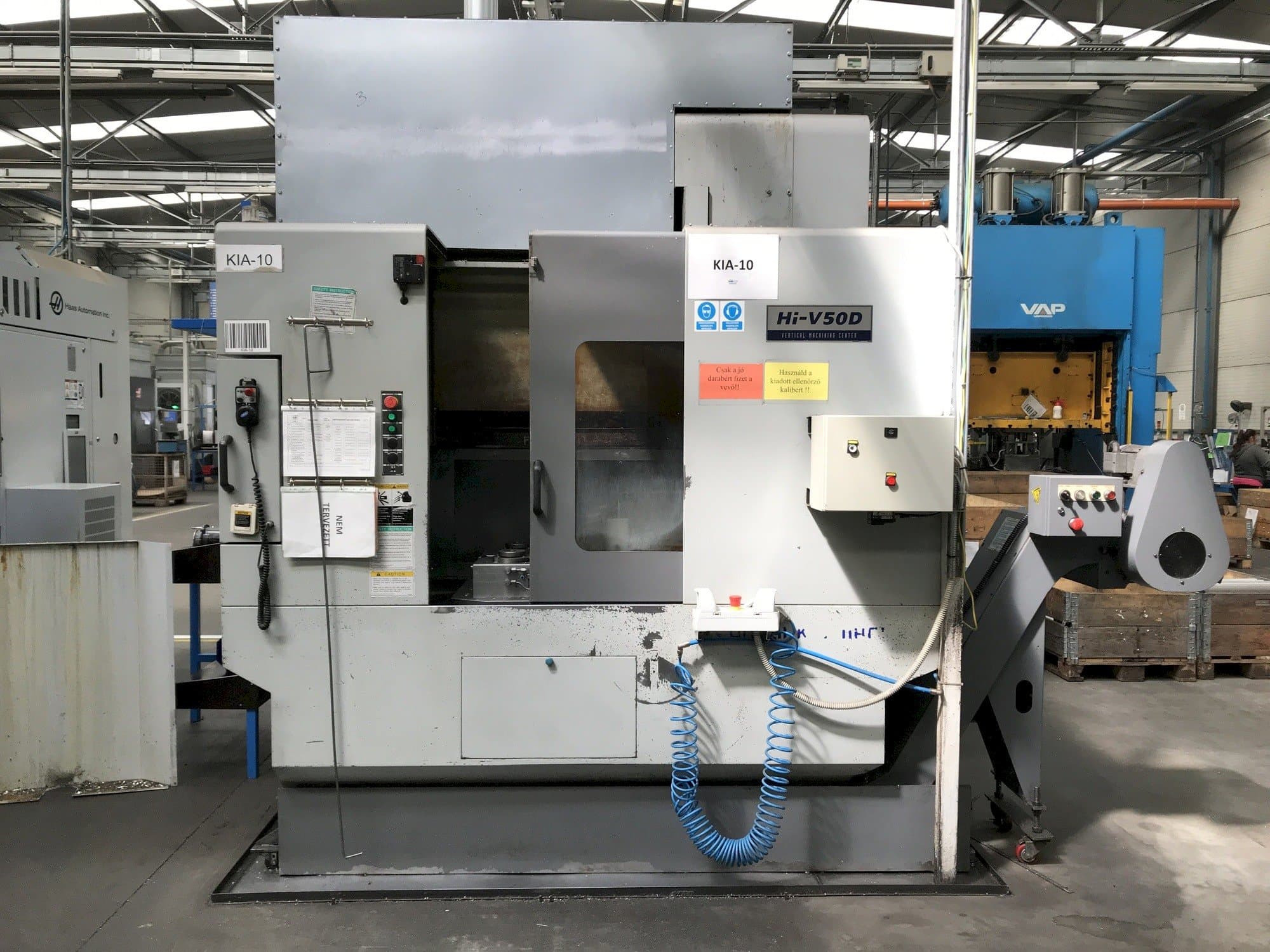 Frontansicht der Hyundai Kia Hi V50D  Maschine