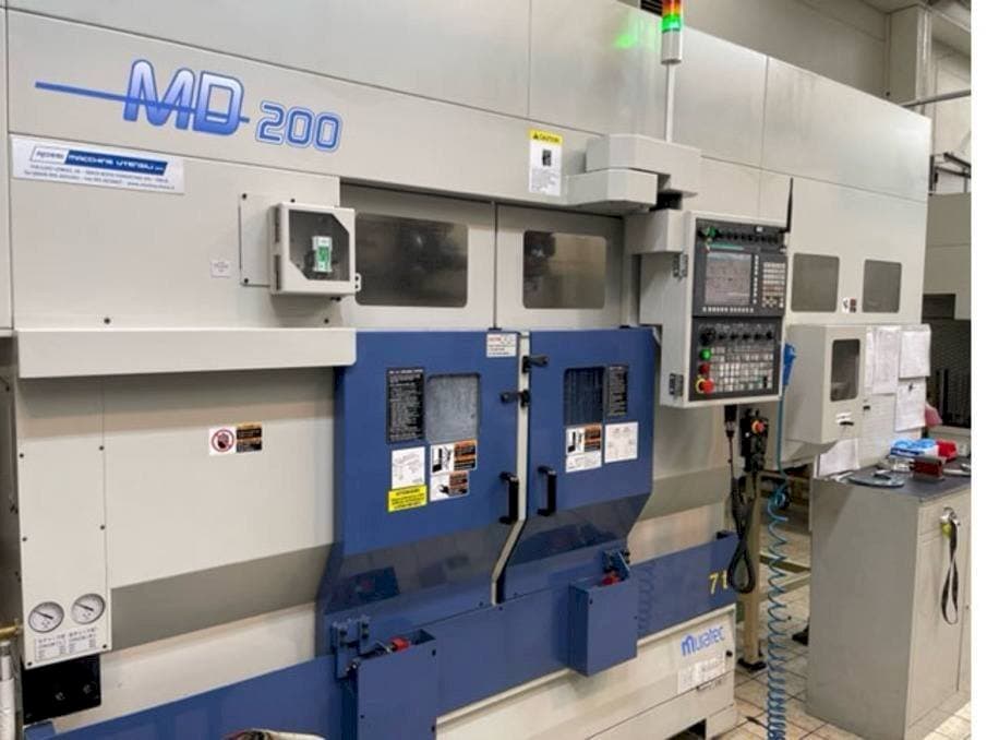 Frontansicht der Muratec MD 200  Maschine