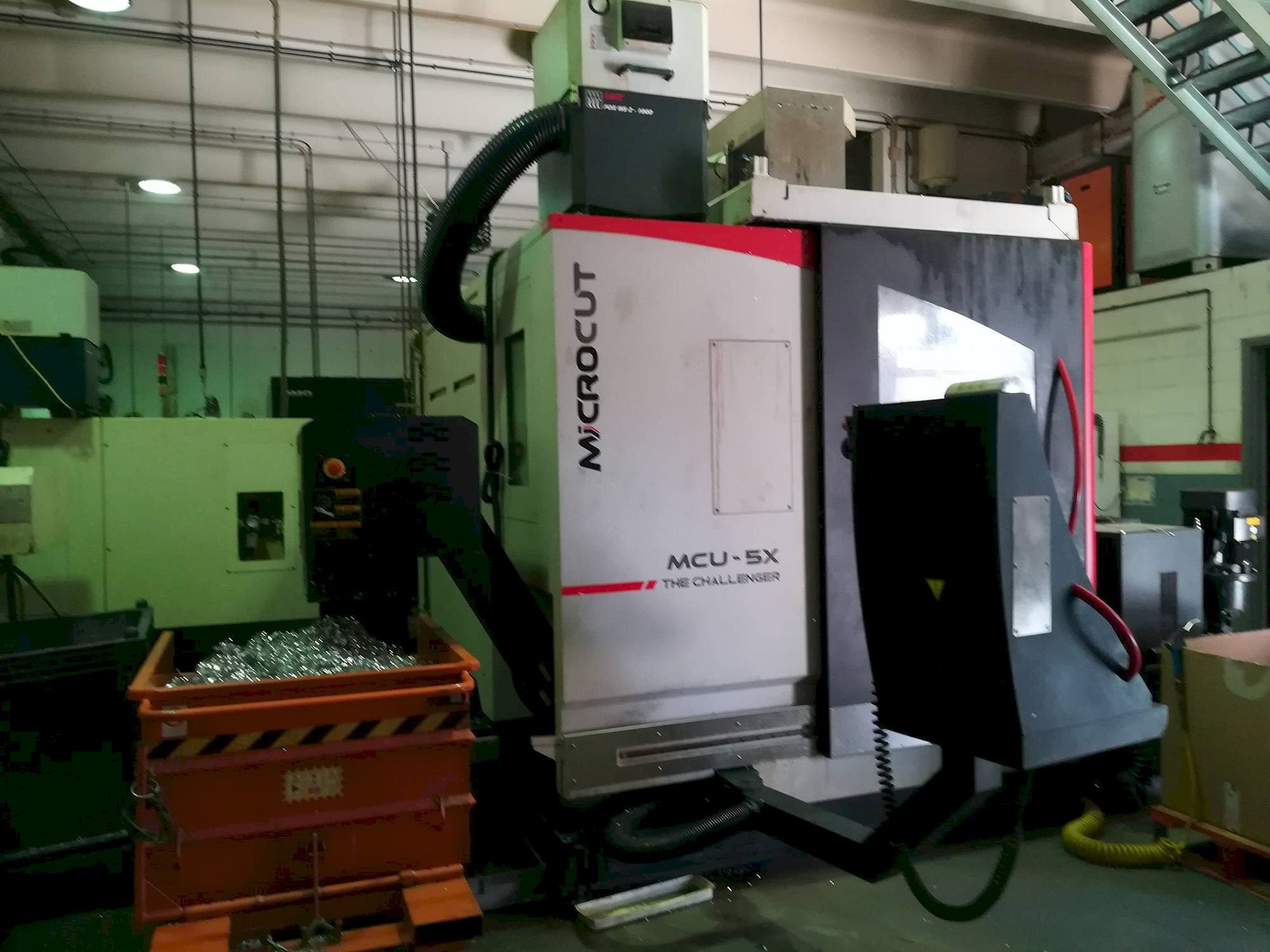 Frontansicht der MICROCUT MCU-5X  Maschine