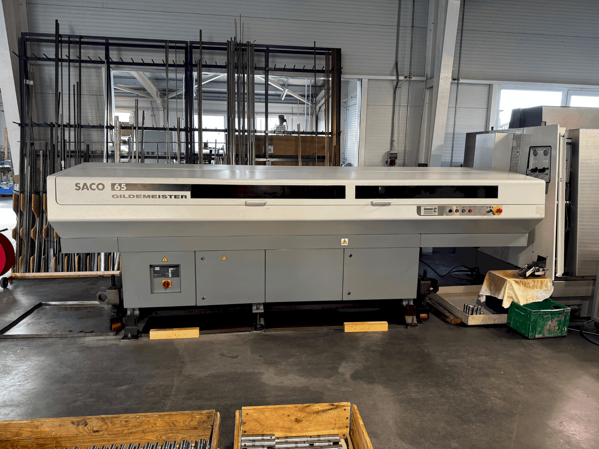 Frontansicht der Gildemeister CTX 420 V6 Linear  Maschine