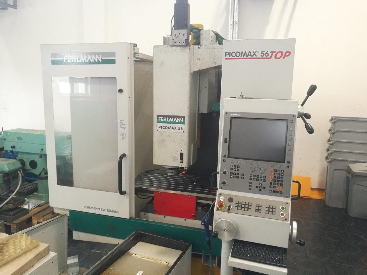 Frontansicht der FEHLMANN PICOMAX 56 TOP  Maschine