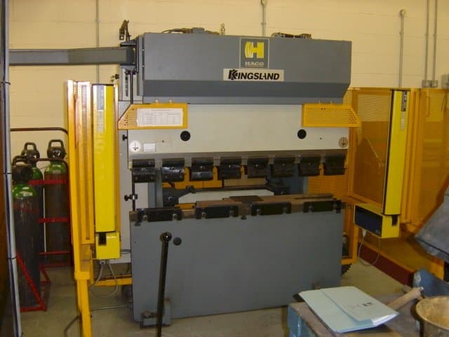 Frontansicht der HACO PPM 1640  Maschine