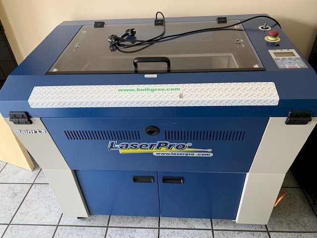 Frontansicht der BUTH Spirit LS  Maschine