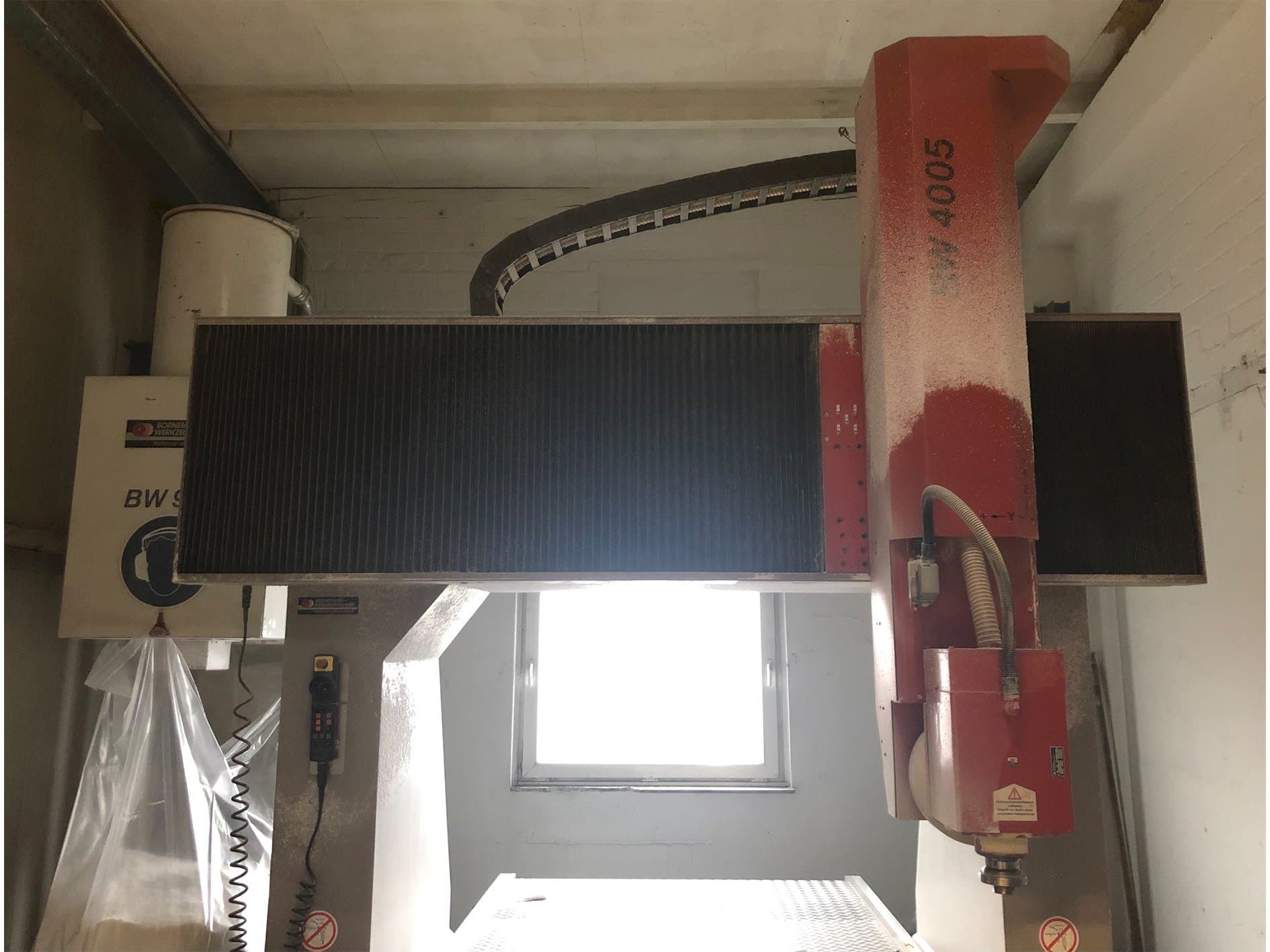 Frontansicht der BORNEMANN BW 4005  Maschine