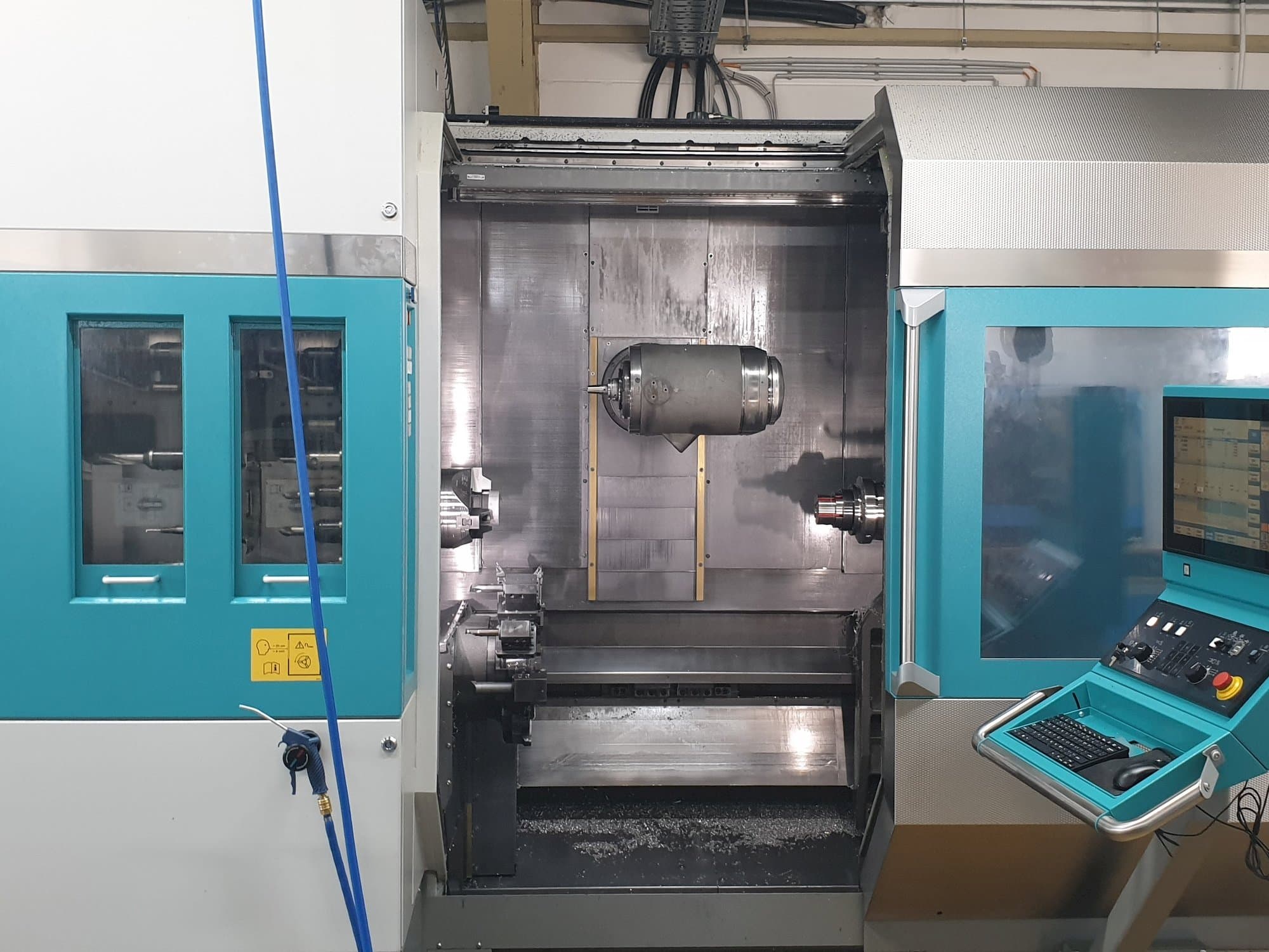 Frontansicht der Index G220  Maschine