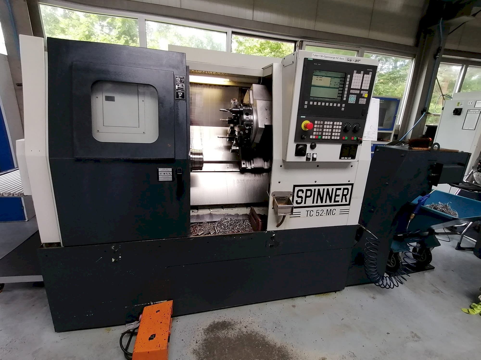 Frontansicht der SPINNER TC 52-MC  Maschine