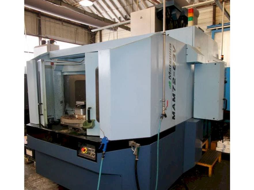 Frontansicht der Matsuura MAM 72-63V(2007)  Maschine