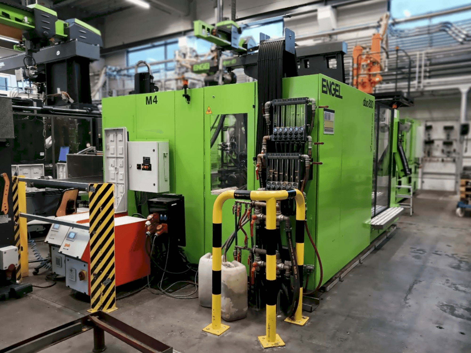 Linke Ansicht der Engel Duo 11050/800  Maschine